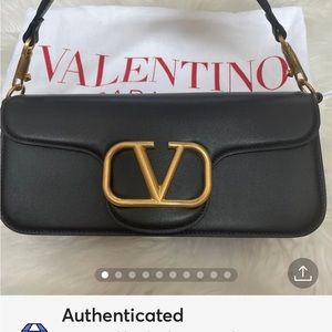 Valentino flap clutch/ shoulder bag